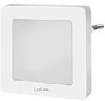 LogiLink LED-Nachtlicht mit D&auml;mmerungssensor quadratisch 3014 LED x4