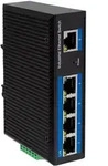LogiLink Industrie Gigabit Ethernet PoE-Switch, 5-Port, 10/100/1000 Mbit/s