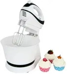 Adler AD 4206 Handmixer mit R&uuml;hrsch&uuml;ssel Set, R&uuml;hrbesen und Knethaken