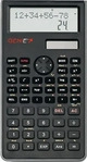 GENIE Taschenrechner 82 SC Wissenschaftlicher Rechner Dual Power Schwarz (12071)