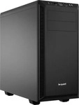 be quiet! Pure Base 600 Black Geh&auml;use schwarz ged&auml;mmt 2 vorinstallierte Pure Wings