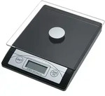 GENIE Digitale Briefwaage K&uuml;chenwaage bis 5 kg schwarz