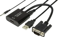 LogiLink VGA mit Audio zu HDMI Wandler (CV0060)