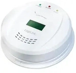LogiLink Kohlenmonoxidmelder mit LCD Display und LED Signal 85dB EN50291