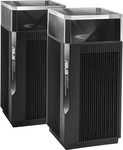 ASUS ZenWiFi Pro ET12 AXE11000 Tri-Band WiFi 6E Mesh System 2er Set Schwarz