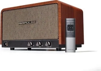 Edifier AIRPULSE P100X Lautsprechersystem (60W) im Retro-Look mit Bluetooth 5.1