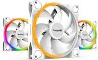 be quiet! LIGHT WINGS WHITE 140mm PWM 3er Pack 4-pin Geh&auml;usel&uuml;fter Wei&szlig; mit