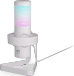 ENDORFY AXIS Streaming Onyx White USB Mikrofon mit RGB und Kopfh&ouml;reranschluss
