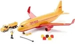 DHL Frachtflugzeug mit Zubeh&ouml;r