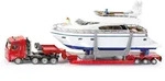 MAN Schwertransport mit Yacht