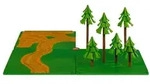 Feldwege und Wald