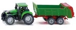 DEUTZ-FAHR mit Strautmann Universalstreuer