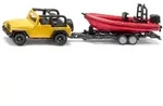 Jeep mit Boot