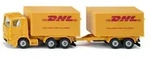 DHL LKW mit Anh&auml;nger