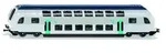 RATP Doppelstock-Zug