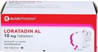 PZN-DE 01653945, ALIUD Pharma Loratadin AL 10 mg 100 St&uuml;ck, Grundpreis: &euro; 0,14