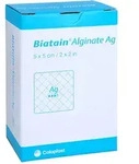 Biatain Alginate Ag Kompressen 5x5cm mit Silber