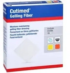 Cutimed Gelling Fiber Kom 5x5 cm Hydrofaserverband