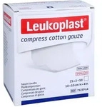 Leukoplast Compress Cotton Gauze STE 10X10 12f