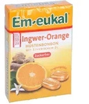 Em-eukal Ingwer Orange zuckerfrei Box
