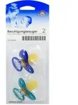Sauger- Beruhig.Kirsche Latex 6-18Mon. blau/petrol