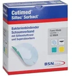 Cutimed Siltec Sorbact B PU-Verband 7x10 cm oval BSN medical
