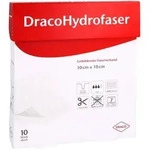 Dracohydrofaser 10x10 cm gelbildender Faserverband