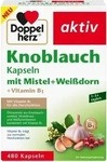PZN-DE 19765739, Queisser Pharma DOPPELHERZ Knobl.Kap.m.Mistel+Wei&szlig;dorn+Vitamin B1