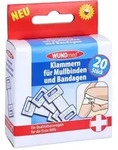 Klammern f&uuml;r Mulbinden + Bandagen