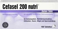 PZN-DE 02330807, Cefak Cefasel 200 Nutri Selen Tabs 100 St&uuml;ck, Grundpreis: &euro;