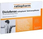 Diclofenac-ratiopharm Schmerzpflaster 140 mg