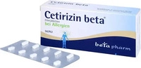 PZN-DE 02156887, betapharm Arzneimittel Cetirizin beta 50 St&uuml;ck, Grundpreis:...