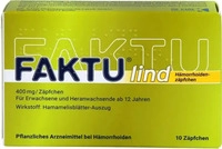 PZN-DE 17836441, DR. KADE Pharmazeutische Fabrik Faktu lind H&auml;morrhoidenz&auml;pfchen 10