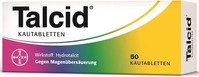 PZN-DE 02530498, Bayer Vital Gesch&auml;ftsbereich Selbstmedikation Talcid 50 St&uuml;ck,