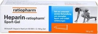 PZN-DE 03892312, Heparin-ratiopharm Sport 100 g, Grundpreis: &euro; 199,90 / kg