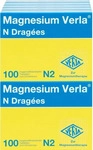 PZN-DE 07330597, Verla-Pharm Arzneimittel Magnesium Verla N Dragees 10x100 St&uuml;ck,