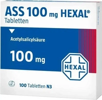 PZN-DE 07402210, ASS 100 mg Hexal 100 St&uuml;ck, Grundpreis: &euro; 0,02 / St&uuml;ck