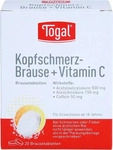 PZN-DE 03822501, Kyberg Pharma Vertriebs Togal Kopfschmerz-Brause+Vitamin C 20
