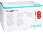 Omnican Insulinspritze 1 ml U40 mit Kan&uuml;le 0,30x12 mm