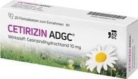 PZN-DE 02662745, Zentiva Pharma Cetirizin-ADGC 20 St&uuml;ck, Grundpreis: &euro; 0,12 /