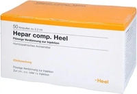 PZN-DE 06340642, Biologische Heilmittel Heel Hepar comp. Heel 50 St&uuml;ck, Grundpreis:
