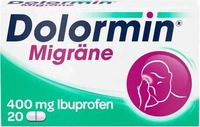 PZN-DE 01300827, Kenvue (OTC) Dolormin Migr&auml;ne 20 St&uuml;ck, Grundpreis: &euro; 0,38 /