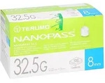 NANOPASS 32,5 Pen Kan&uuml;le 32,5 G 0,22x8 mm