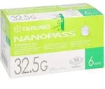 Terumo Nanopass 32,5 Pen Kan&uuml;le 0,22x6 mm
