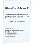 Teststreifenheft z. Bestimmung d. Urin-ph-Wertes
