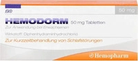 PZN-DE 03078669, Hemopharm Hemodorm 50 mg 20 St&uuml;ck, Grundpreis: &euro; 0,25 / St&uuml;ck