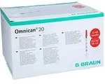Omnican Insulinspritze 0,5 ml U40 mit Kan&uuml;le 0,30x8 mm