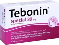 PZN-DE 07368364, Dr. Willmar Schwabe Tebonin spezial 80 mg 120 St&uuml;ck, Grundpreis: