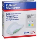 Cutimed Siltec Sorbact B 15x15 cm