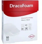 Dracofoam Schaumstoff Wundauflage 10x10 cm